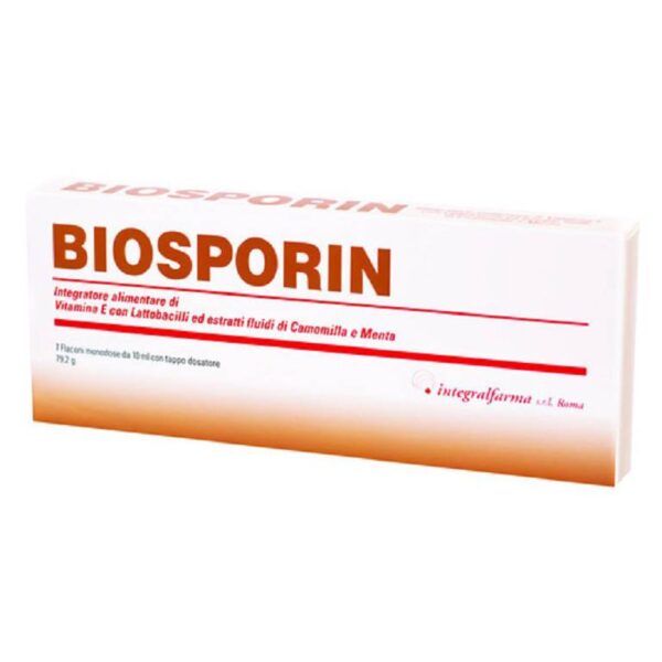 confezione di biosporin integratore alimentare