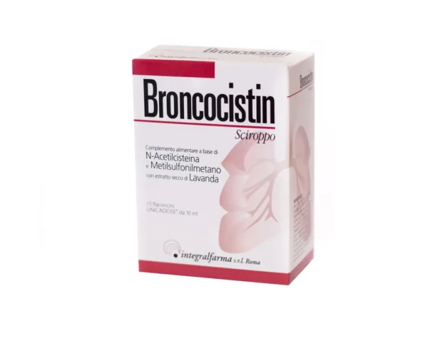 confezione di broncocistin integratore alimentare